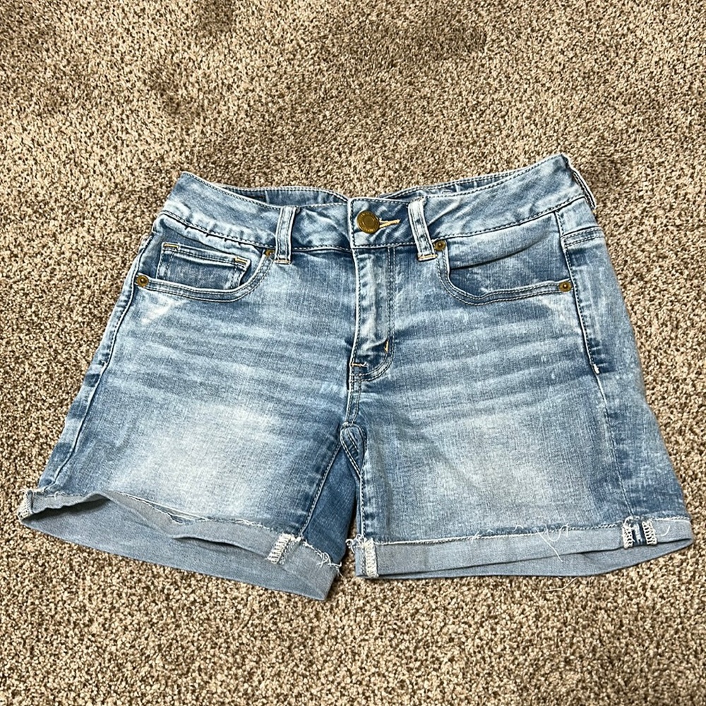 American eagle jean shorts